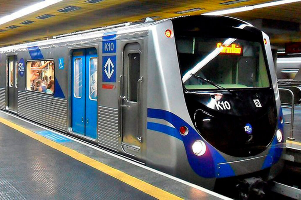 trem do metrô